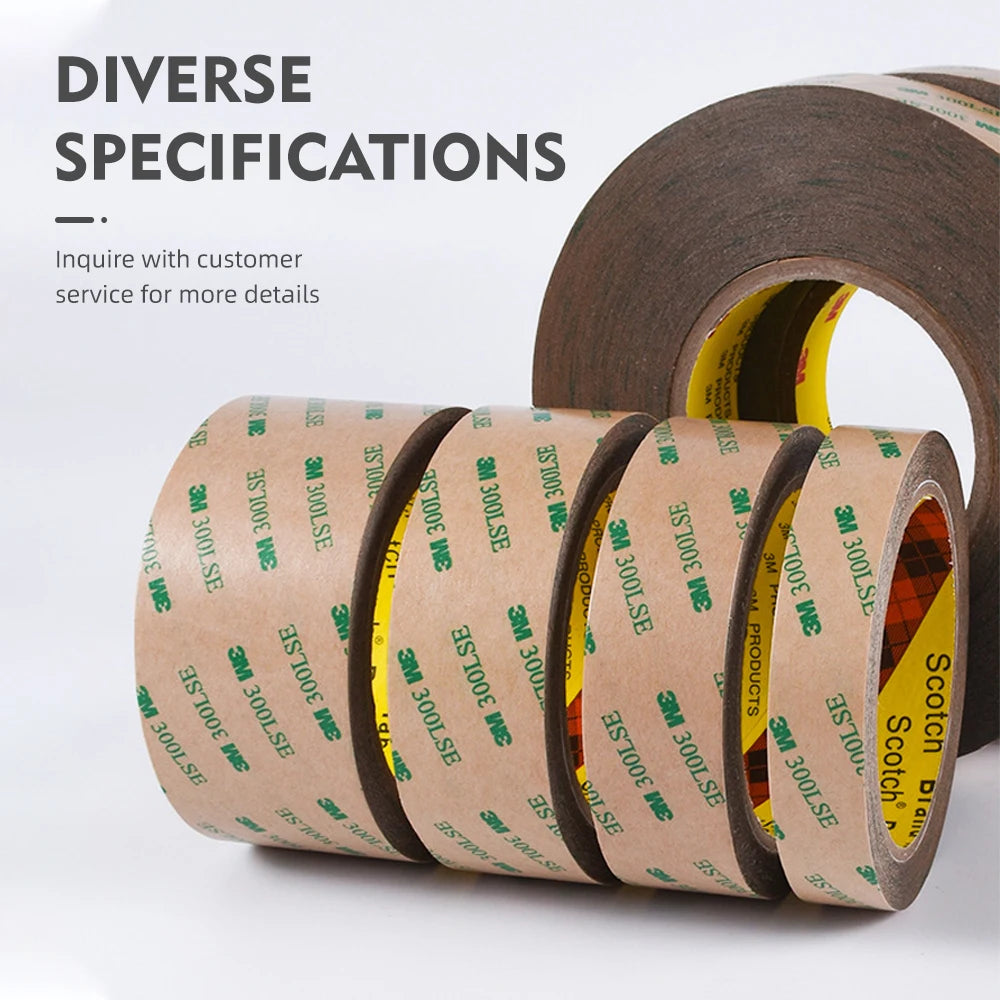 3M 9495LE doppelseitiges Klebeband 300LSE transparentes PET-Klebeband, stanzbares, elektronisches, wasserdichtes 3M-Klebeband für hohe Temperaturen
