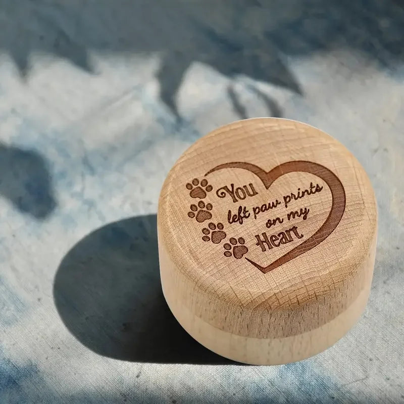 Hund Haar Andenken Box Holz Pet Haar Andenken Box Langlebige Pet Memorial Box Zahn Sammlung Memorial Box Für Hund Und Katze Asche