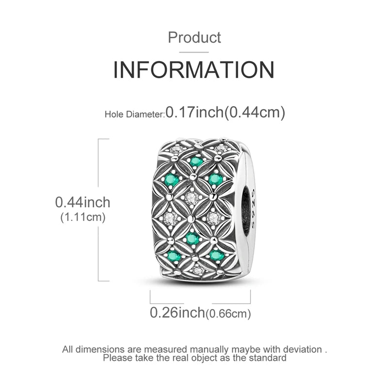 Neu im 925er-Sterlingsilber, grüne Charms, Perlen, Frosch, Kleeblatt, Schildkröte, Anhänger, Schmuck, passend für Original-925-Armbänder für Frauen, DIY-Geschenk