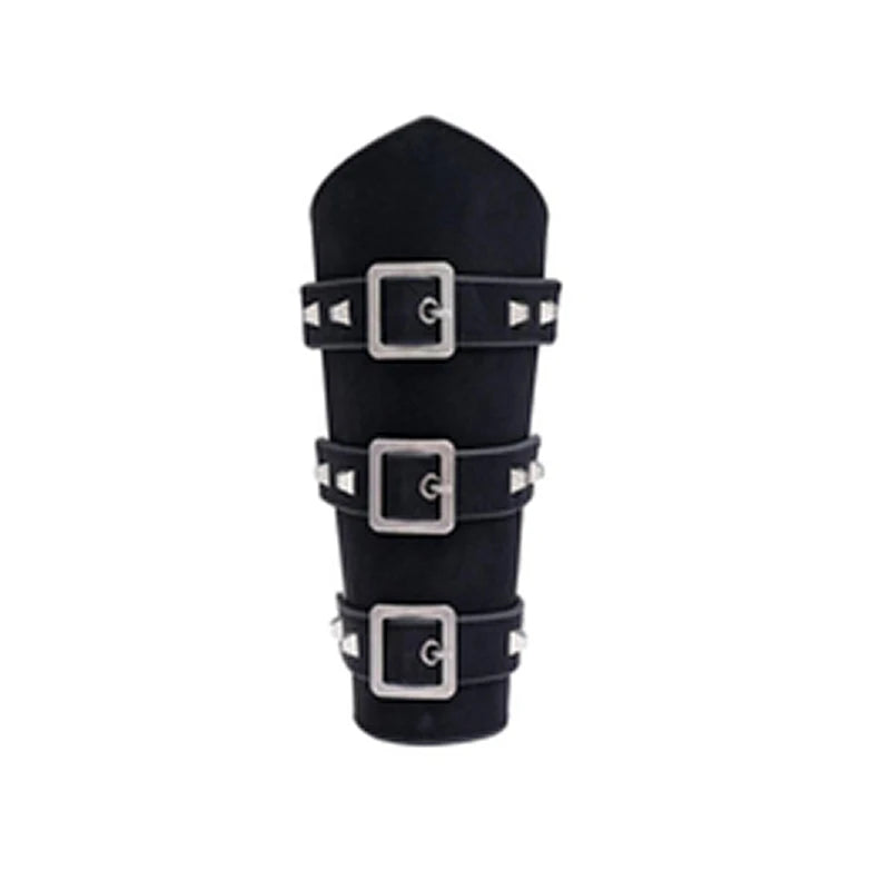 Vintage Leder Arm Punk Armband Wachen mittelalterliche Ritter Armschienen Einheitsgröße verstellbar Cosplay mittelalterliche Punk Biker Armband