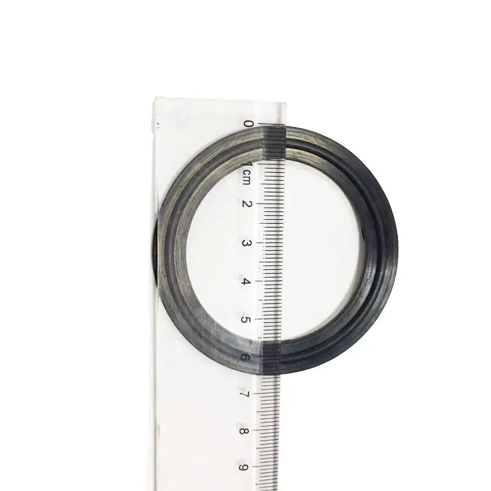 KegLand Schwarzer O-Ring-Dichtungsring 2 Zoll EPBM-Dichtungsscheibe (Nur einseitige Prägung) Passend für KL10610 Mini-Keg-Deckel