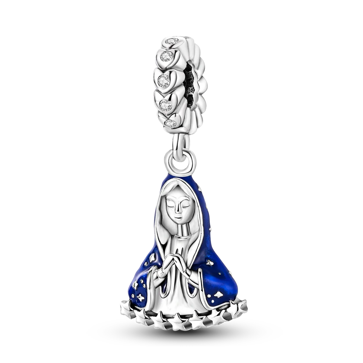 Charm-Anhänger aus Silber 925, blaue Serie, passend für Armbänder, Charms, DIY, originelle Mode-Anhänger für Schmuckherstellung