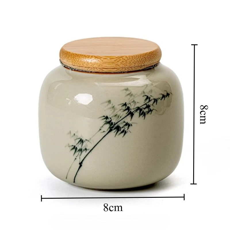 1 Stück Mini-Keramik-Urne für Haustiere, Haustierzähne und Haarsammlung, Gedenkglas für Katzen, Hunde, Hamster, Kaninchen, Urne im chinesischen Stil