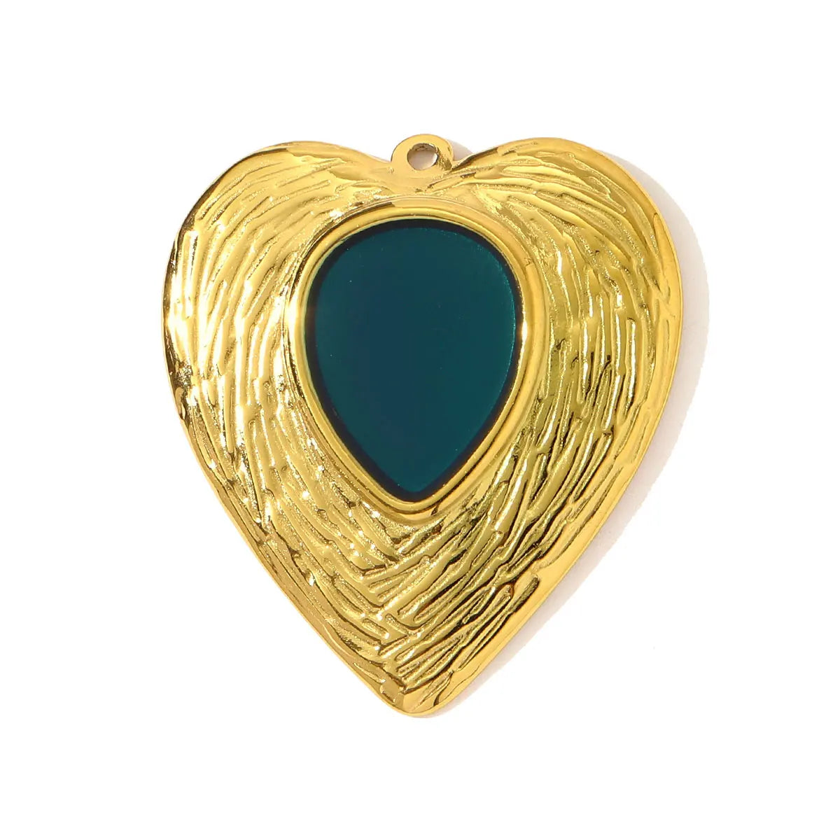 3 teile/los Französisch Retro Edelstahl Emaille Liebe Herz Halskette Anhänger Hamsa Hand DIY Ohrring Charme Frauen Große Kreuz Schmuck