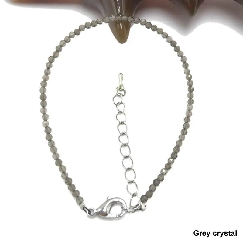 Hohe Qualität Natürliche Stein 2-3mm Handgemachte Micro Konfrontiert Perlen frauen Achat Kristall Zirkon Armband Schmuck Geschenk