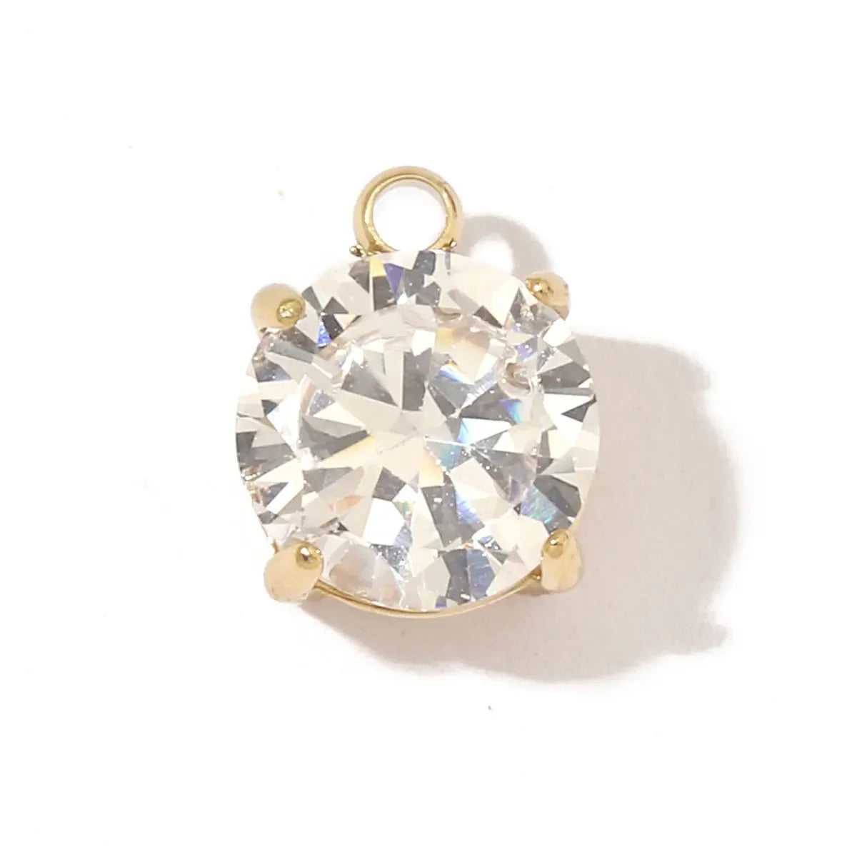 3 teile/los Mode Edelstahl Zirkon Kristall Charms Oval Stern Herz Runde Quadrat HorseeyeStone Halskette DIY Kleine Anhänger