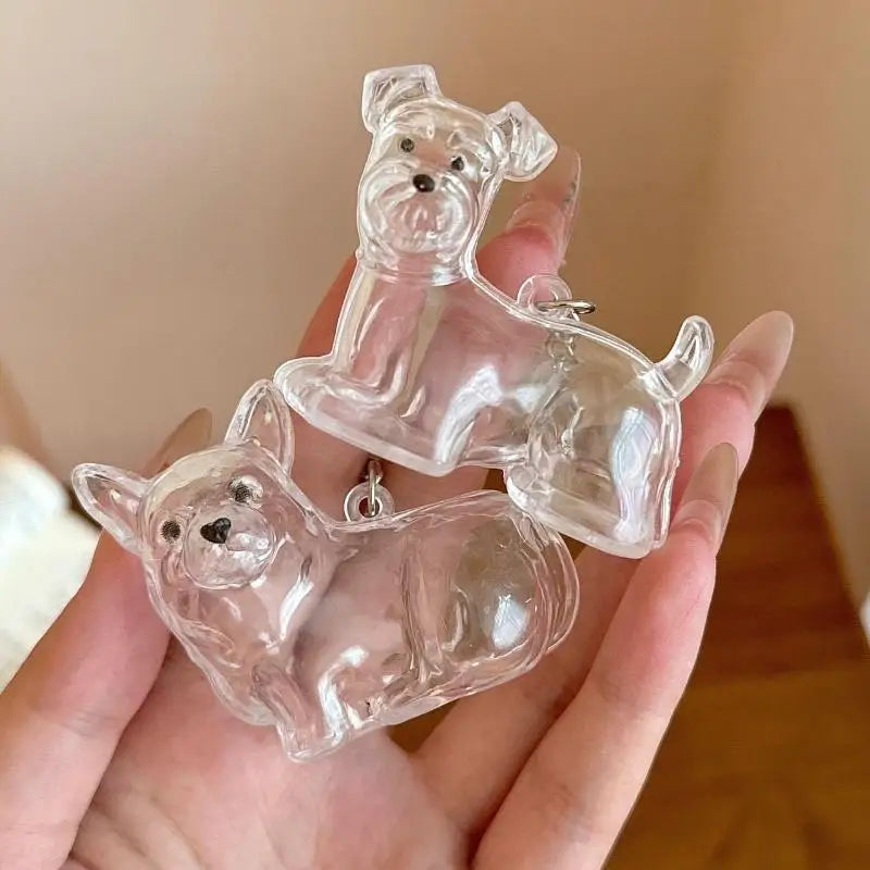 Diy-Taschenanhänger, handgefertigter Tierhaar-Gedenk-Schlüsselanhänger, Andenken-Anhänger für Hundefell – personalisiertes Haustierverlust-Geschenk für Hundeliebhaber