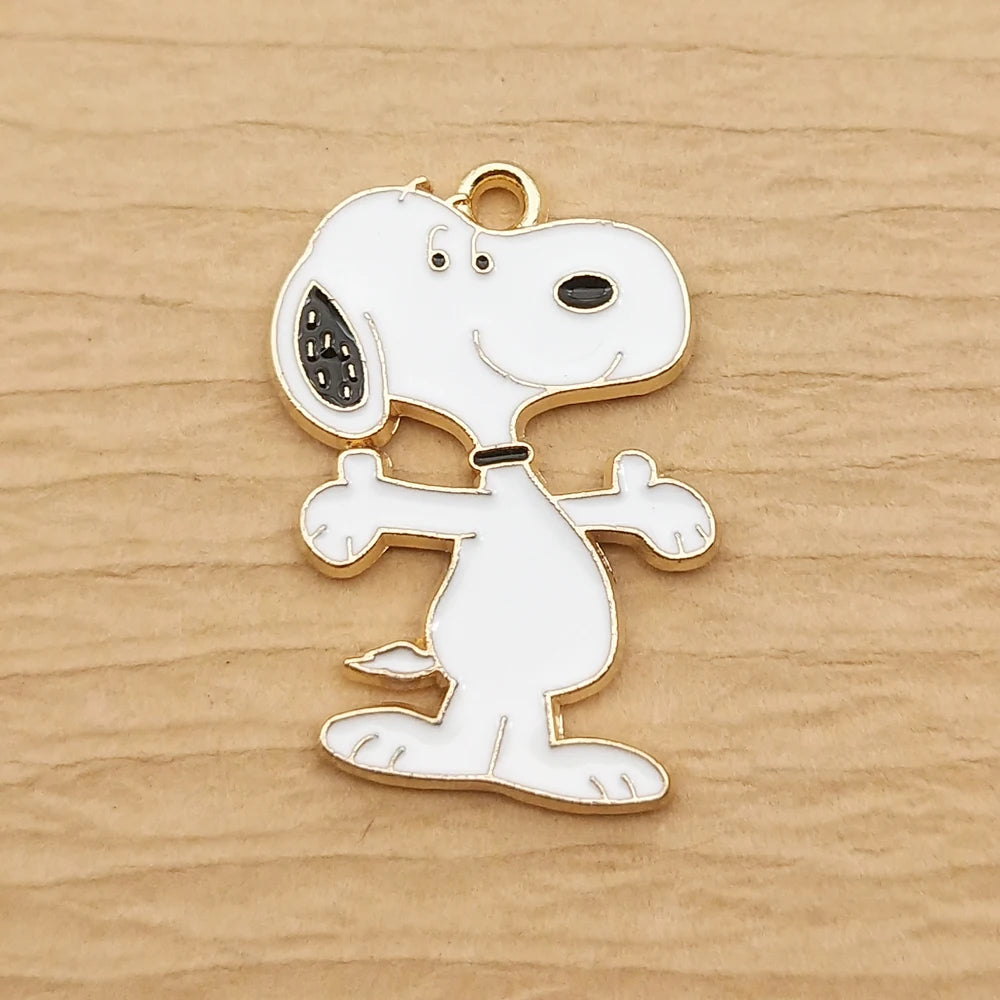 10 Stück Anime Cartoon Charm Schmuck Zubehör Diy Herstellung Emaille Halskette Armband Schlüsselanhänger Anhänger Handwerk Legierung Metall vergoldet
