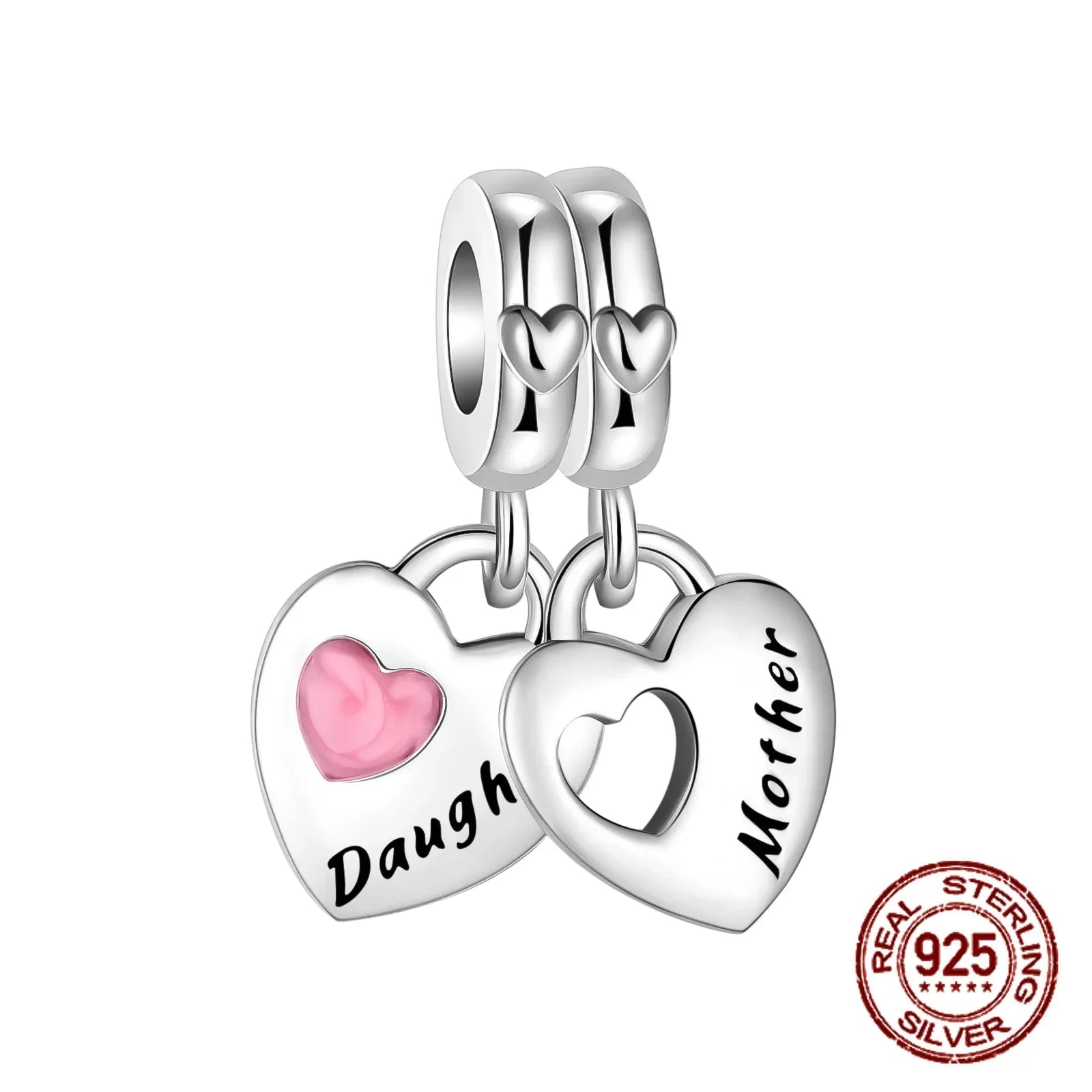 925 Sterling Silber Baum Blume Liebe für immer Familie Bead Pandent Charm Fit 4 MM Loch Durchmesser Armband DIY Bead Frau schmuck Geschenk