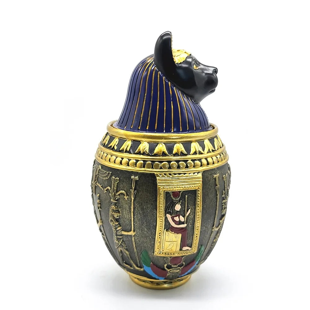 Gedenkurne für Haustiere und Menschen – Aschenbehälter aus Kunstharz, elegantes Andenken mit Gravur für Hunde, Katzen, Vögel und ewige Erinnerung