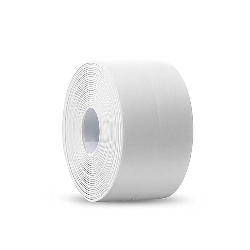 Selbstklebendes Dichtungsband aus PVC, ölbeständig, für Küchenspüle, Kantenabdichtungsband, wasserdicht, für Badezimmer, Toilette, Eckwandaufkleber