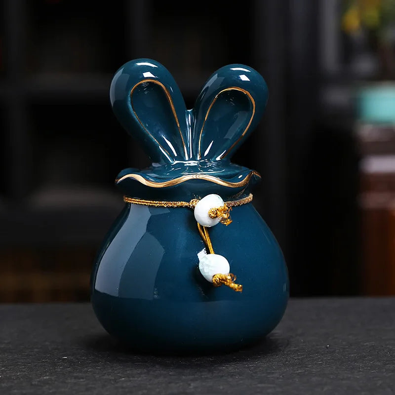 Handbemalte Mini-Haustierurne aus Keramik, personalisiertes Gedenkengravur für Hunde, Katzen, Asche, Andenken – Vase für kleine Haustiere