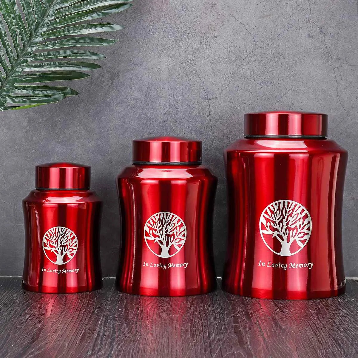 250/500/800 ml Haustier-Gedenkurne, Mini-Urnen für die Feuerbestattung von Haustieren/menschliche Asche, Schatulle, Beerdigung, Edelstahl-Aufbewahrungsglas für die Feuerbestattung