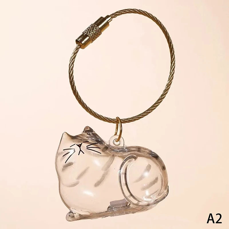 Klare Welpenhaar-Gedenk-Andenken-Kapsel, Haustier-Hundefell-Behälter, DIY-Anhänger, Schlüsselanhänger, Dekor, Haustierliebhaber, Heim-Display, Geschenke