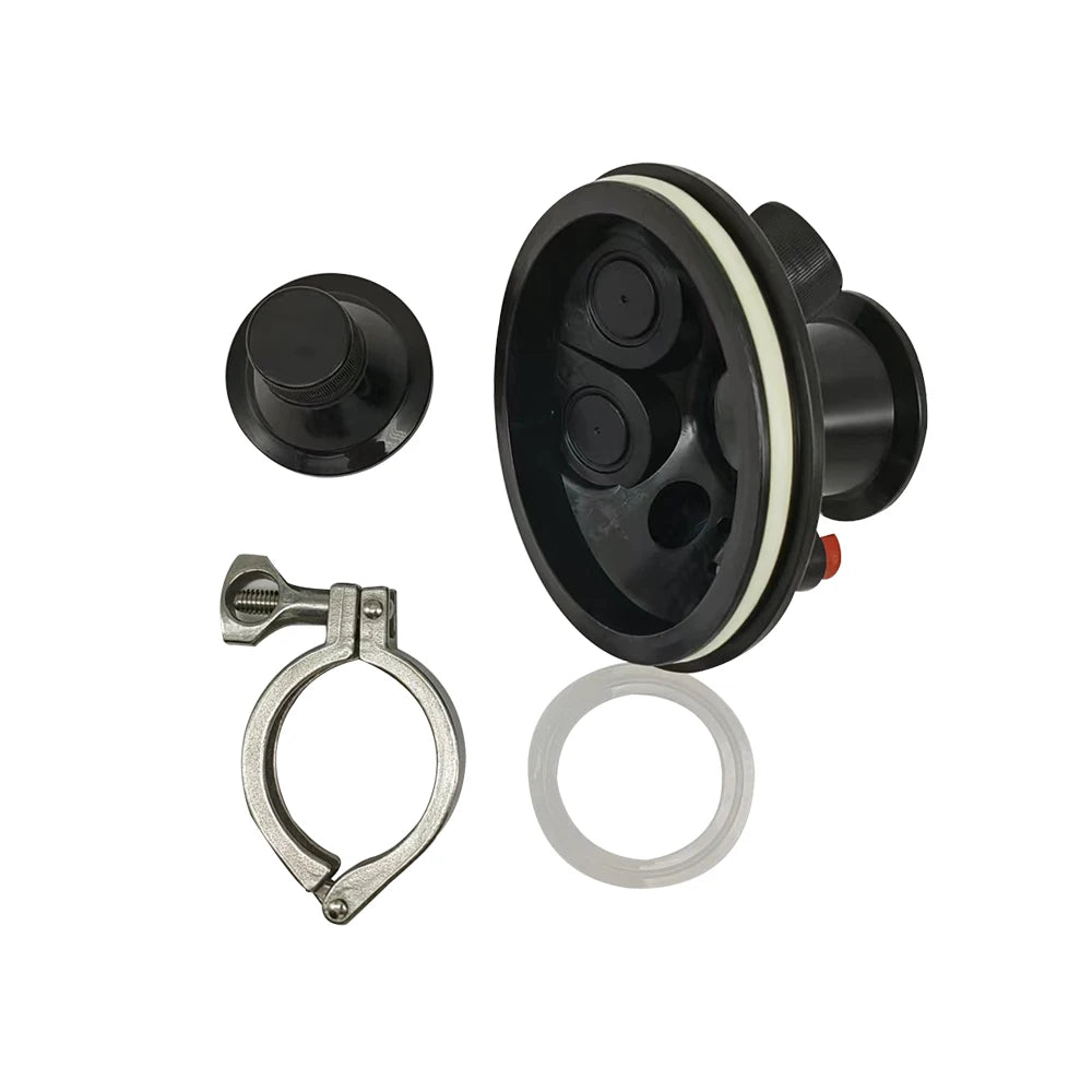 KegLand Silikon-O-Ring-Dichtung für FermZilla 2-Zoll-TC-Deckel, Corny Keg Hatch Deckeldichtungen, Bierbrauen für Zuhause