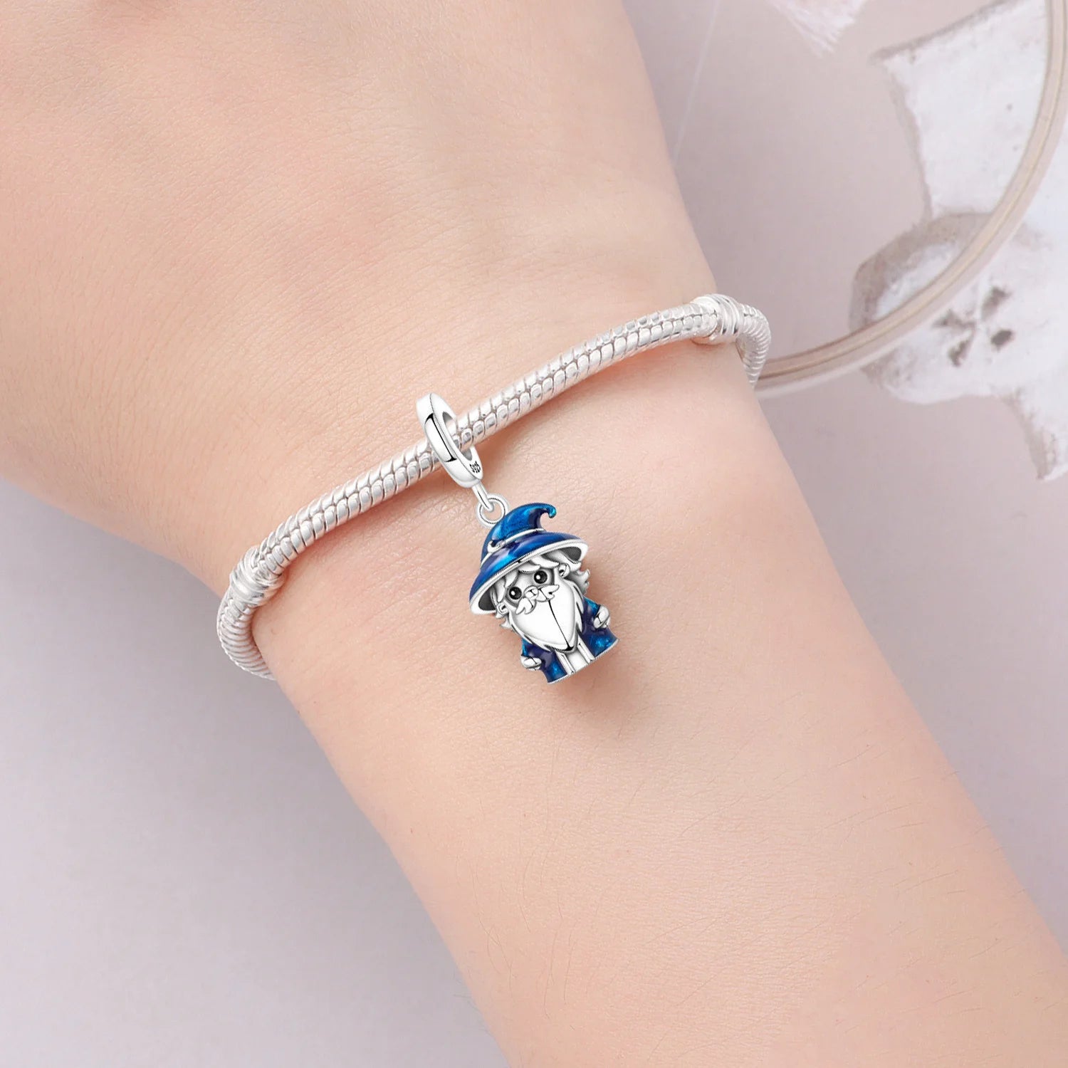 Original S925 Sterling Silber Märchen Der Nussknacker Charms Perlen Fit Armbänder Halskette DIY Party Geschenke Schmuck Zubehör