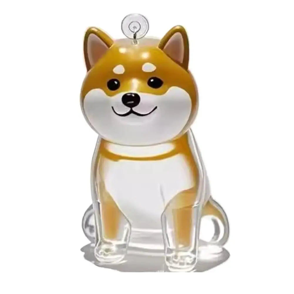 Klarer Tierhaar-Schlüsselanhänger, niedlicher Hund, Fell, Andenkenhalter, kreativer transparenter Tierhaar-Gedenkkollektions-Anhänger für Hund/Katze