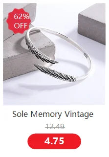 Sole Memory Retro Fisch Kreative Nette 925 Sterling Silber Weibliche Trendy Resizable Öffnung Armreifen Armband Für Frauen BR006