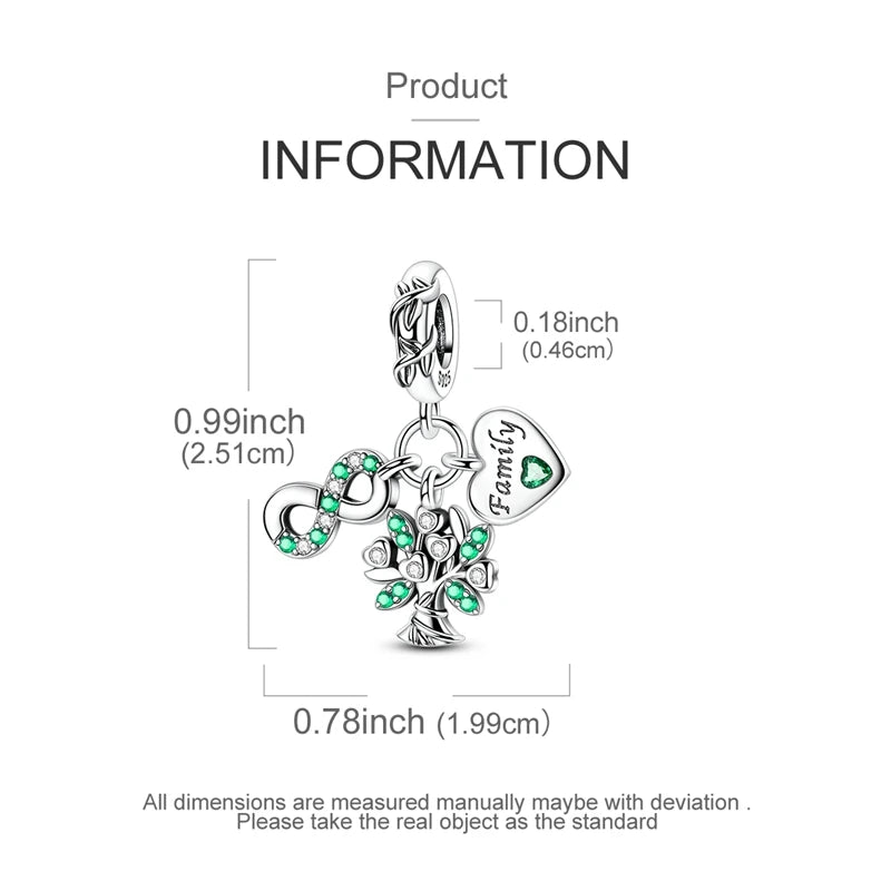 Neu im 925er-Sterlingsilber, grüne Charms, Perlen, Frosch, Kleeblatt, Schildkröte, Anhänger, Schmuck, passend für Original-925-Armbänder für Frauen, DIY-Geschenk