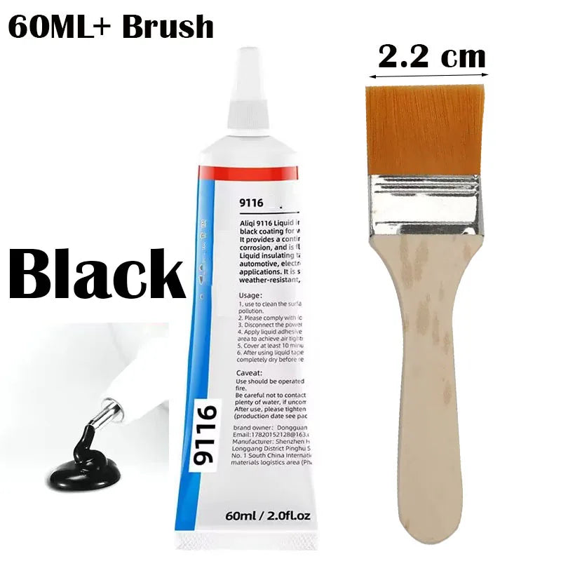 Flüssiges Isolierband – wasserdichte Isolier-Dichtmittelpaste für schnelle Reparatur, UV-Schutz, Heimdraht- und Kabelpflege