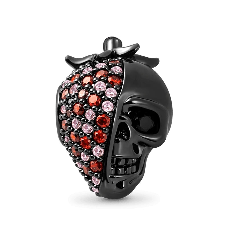 Heiße Verkäufe 925, schwarzer Tier-Anhänger, Serie Gothic-Skelett, Katze, Damenschmuck, geeignet für DIY-Armbänder, Halsketten, Zubehör