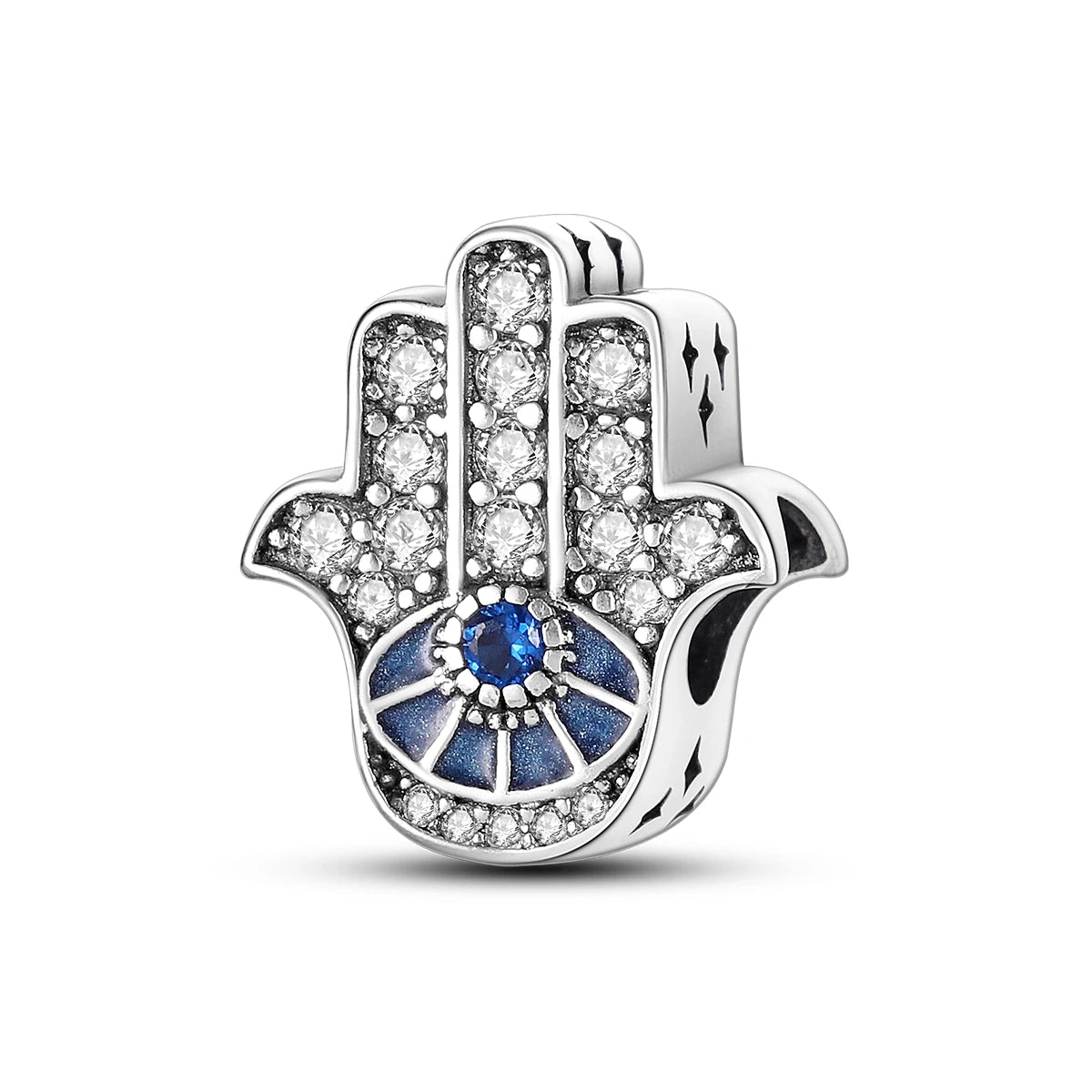 Charm-Anhänger aus Silber 925, blaue Serie, passend für Armbänder, Charms, DIY, originelle Mode-Anhänger für Schmuckherstellung