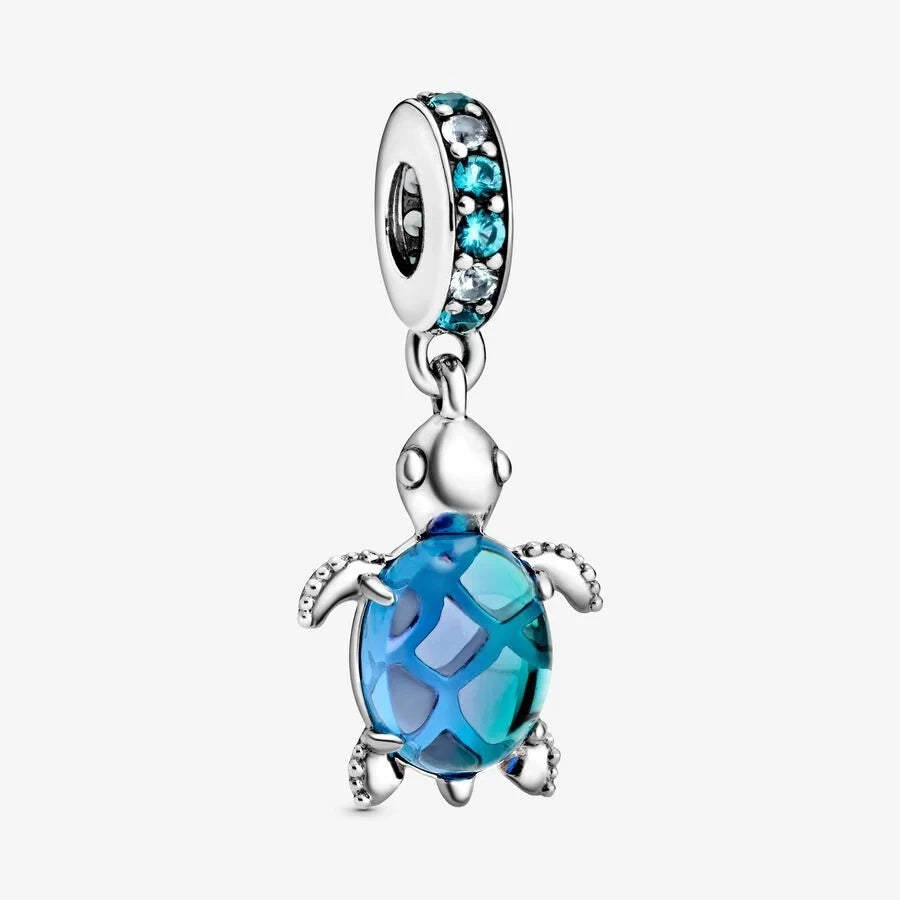 100 % 925er Sterlingsilber, romantisches Herz, Schmetterling, Sternblock, Stammbaum-Anhänger, geeignet für Damen-Armbänder, DIY-Schmuck