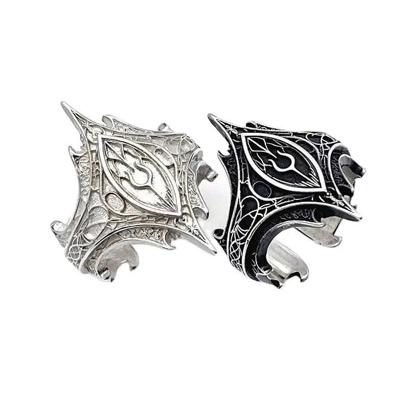 Klassischer Gothic Vintage Sweet Darkness Ring, klassischer Gothic Emblem personalisierter Ring, trendiges Herren-Party-Schmuckzubehör