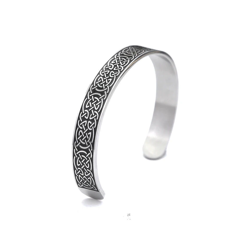 Nordic Retro Viking 316L Edelstahl Armbänder Für Männer Frauen Mode Kreative Manschette Armreifen Paar Schmuck Geschenke Dropshipping