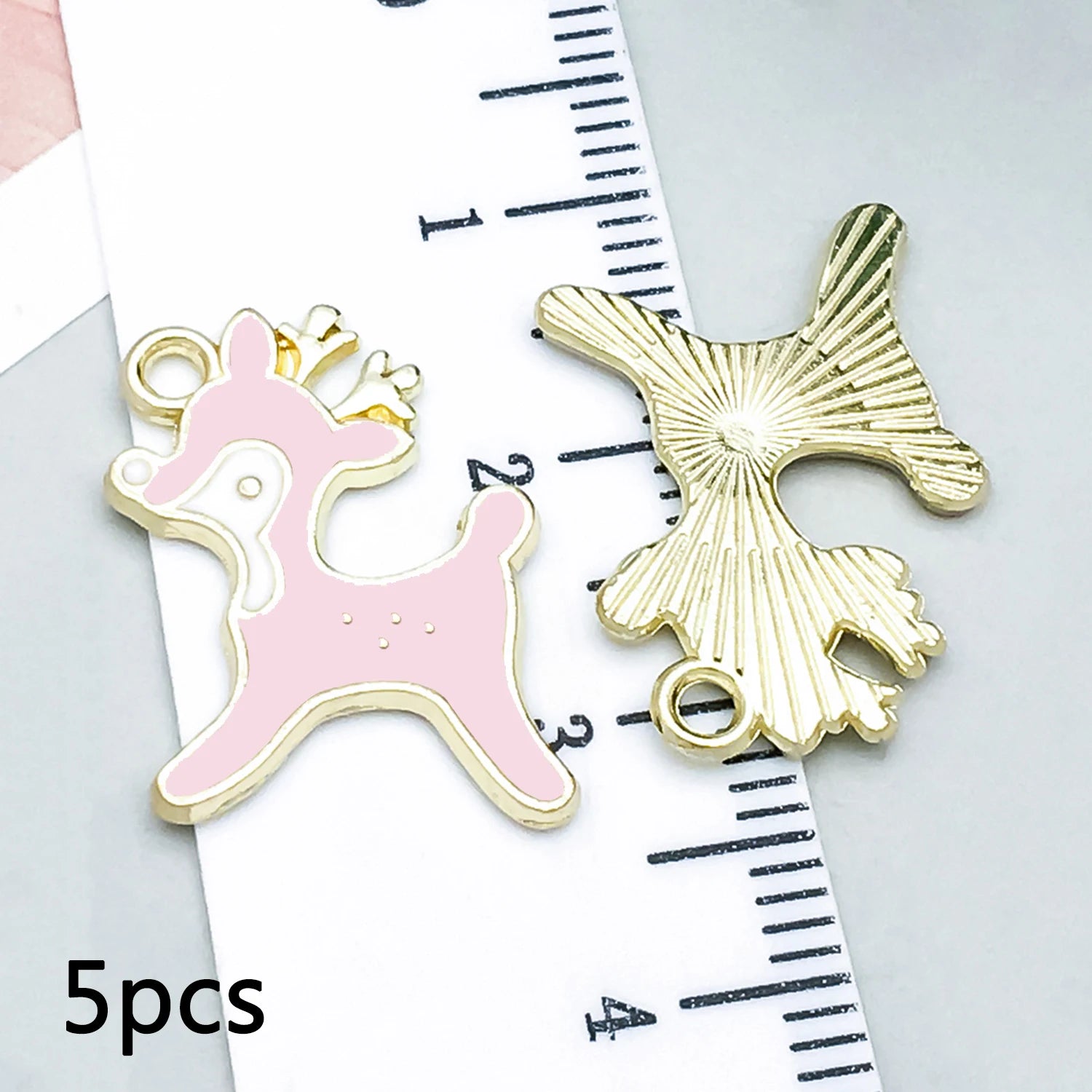 5/20 Stück Legierung Emaille Pulver weiß Weihnachten Anhänger Schmuck machen DIY Schlüsselanhänger Ohrringe Charms für Schmuck Armbänder Halskette