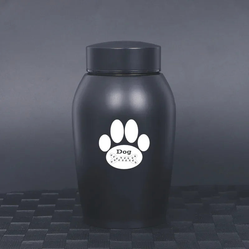 2025, neue Edelstahl-Urne für Hunde, Katzen, Vögel, Maus, Feuerbestattung, Asche, Urne für Asche, für Haustiere, versiegelte Beerdigung für Hunde, Haustier-Souvenir-Glas