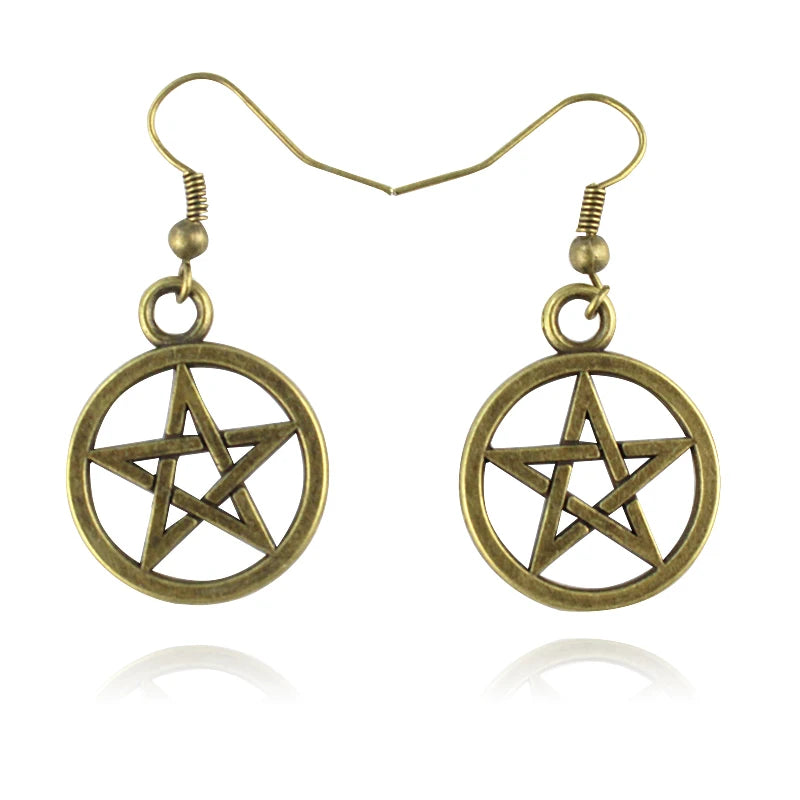 Supernatural Dean Leder Seil Kupferfarben Anhänger Kette Halskette für Frauen Männer Winchester Jensen Ackles Amulett Vintage Schmuck Goth