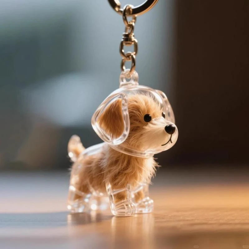 Hund Haar Lagerung Niedlichen Anhänger Schlüsselbund Tasche Anhänger Paar Auto Schlüssel Ketten Schmuck Souvenir Sammlung Geschenk Dekoration Zubehör