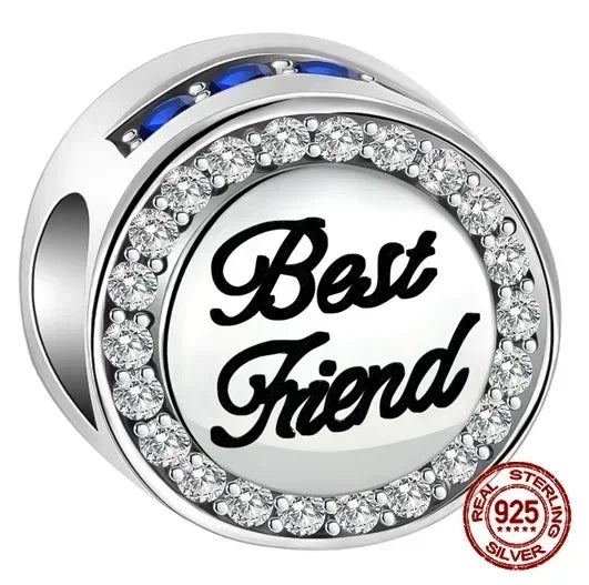 925 Sterling Silber Baum Blume Liebe für immer Familie Bead Pandent Charm Fit 4 MM Loch Durchmesser Armband DIY Bead Frau schmuck Geschenk