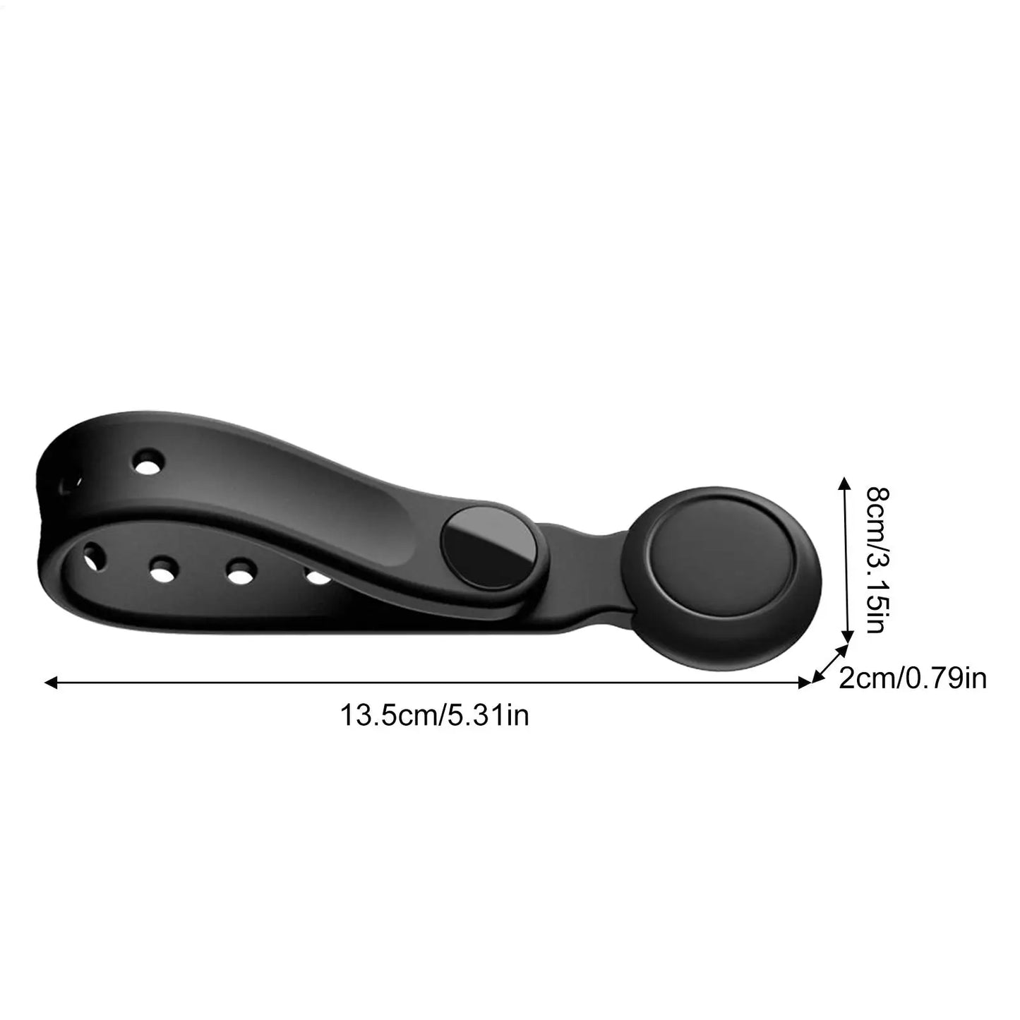 Magnetische Kabelbinder, 6 Stück, wiederverwendbar, mit mehreren Löchern, starker magnetischer Kabelbinderhalter für Ladekabel, Elektronik-Management, Zuhause