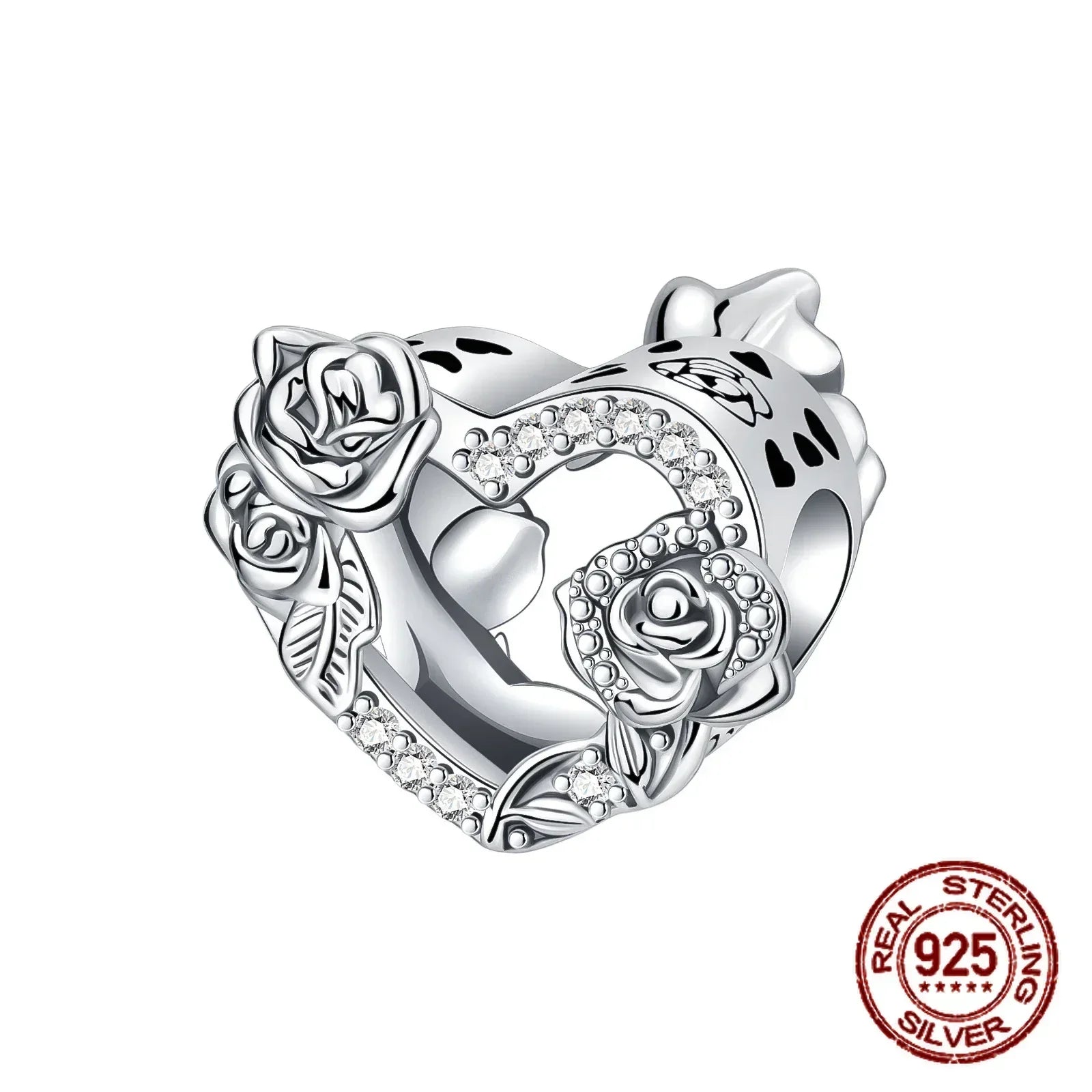 925 Sterling Silber Baum Blume Liebe für immer Familie Bead Pandent Charm Fit 4 MM Loch Durchmesser Armband DIY Bead Frau schmuck Geschenk