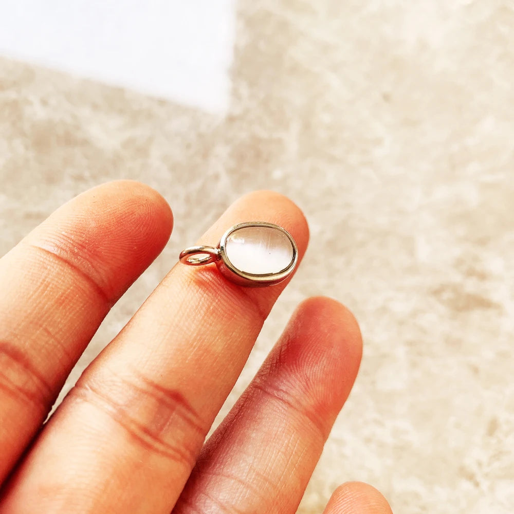 Anhänger Weiß Oval Opal Marke Neue Mode Klassischen Schmuck Europa Stil Zubehör Seele Geschenk Für Frau
