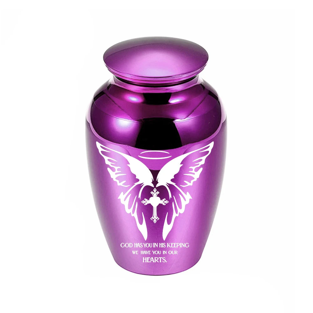 Small Keepsake Urns for Human Ashes Butterfly Cremation Urns for Ashes Memorial Urn Ceramic Ash Holder Burial Urn Sharing Urn