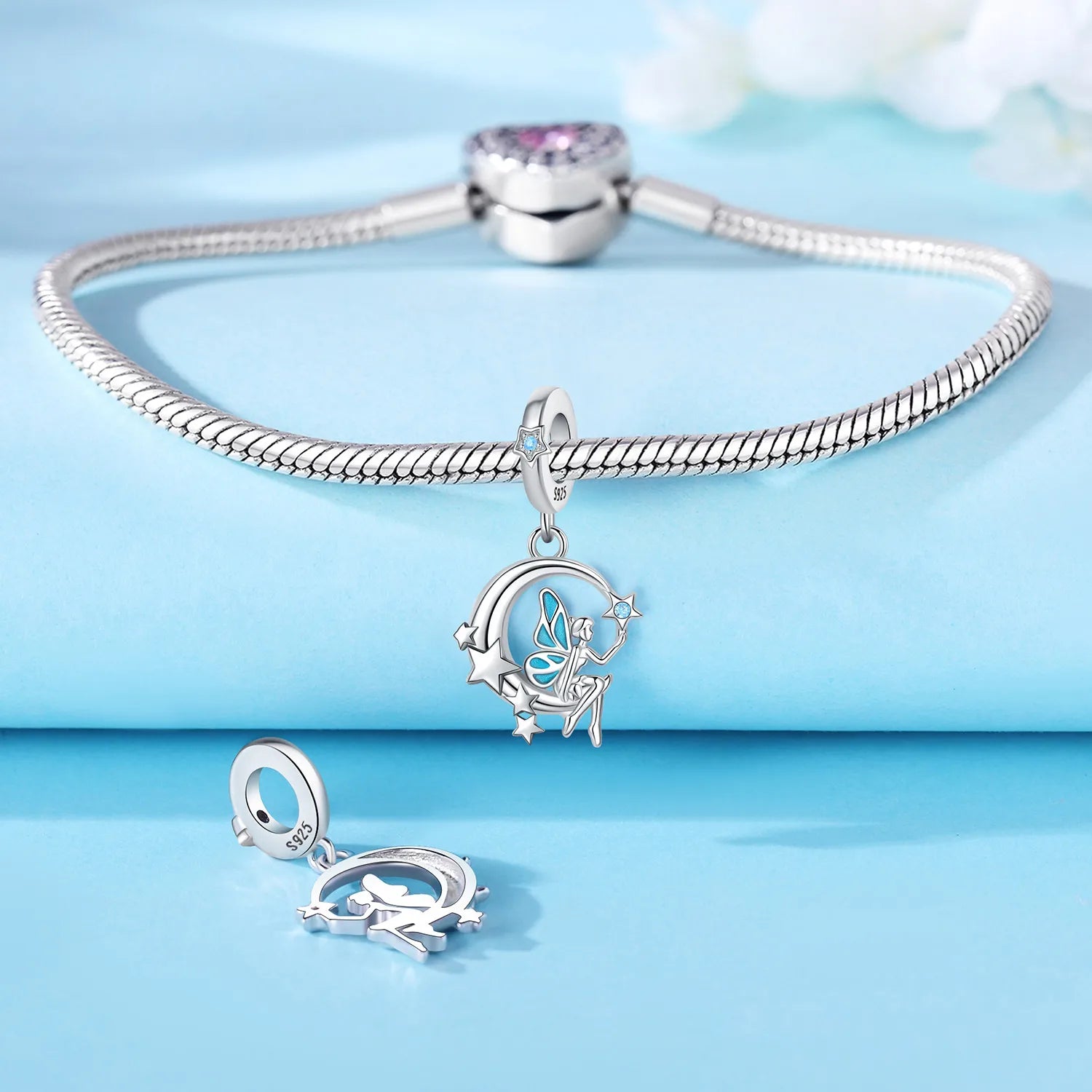 Original S925 Sterling Silber Märchen Der Nussknacker Charms Perlen Fit Armbänder Halskette DIY Party Geschenke Schmuck Zubehör