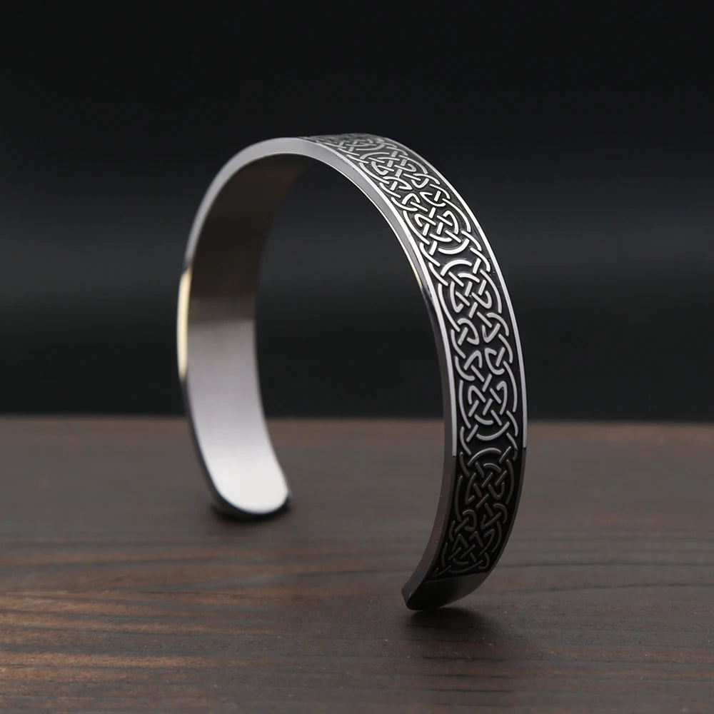 Nordic Retro Viking 316L Edelstahl Armbänder Für Männer Frauen Mode Kreative Manschette Armreifen Paar Schmuck Geschenke Dropshipping