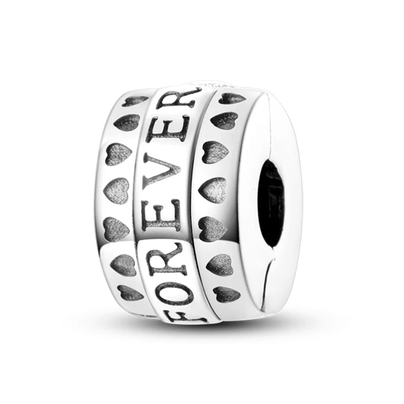 Heißer Verkauf Charms Perlen 925 Sterling Silber Farbe Bogen Kreuz Lebensbaum Perlen Fit DIY Original Armreif Charme Anhänger Schmuck
