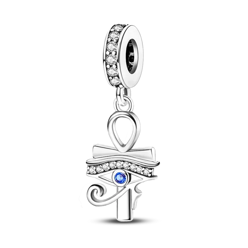 Heißer Verkauf 925 Silber Farbe Evil Eye Charm Dämon Auge Perle Für Original Armband & Armreif DIY Machen Mode Schmuck geschenk