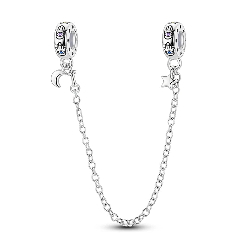 Heiße Verkäufe 925 Sterling Silber Charms Perlen Teufel Auge Fatimas Hand Kreuz Perlen Fit Original Armband Frauen DIY schmuck Geschenke
