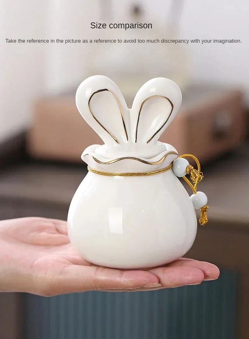 Handbemalte Mini-Haustierurne aus Keramik, personalisiertes Gedenkengravur für Hunde, Katzen, Asche, Andenken – Vase für kleine Haustiere