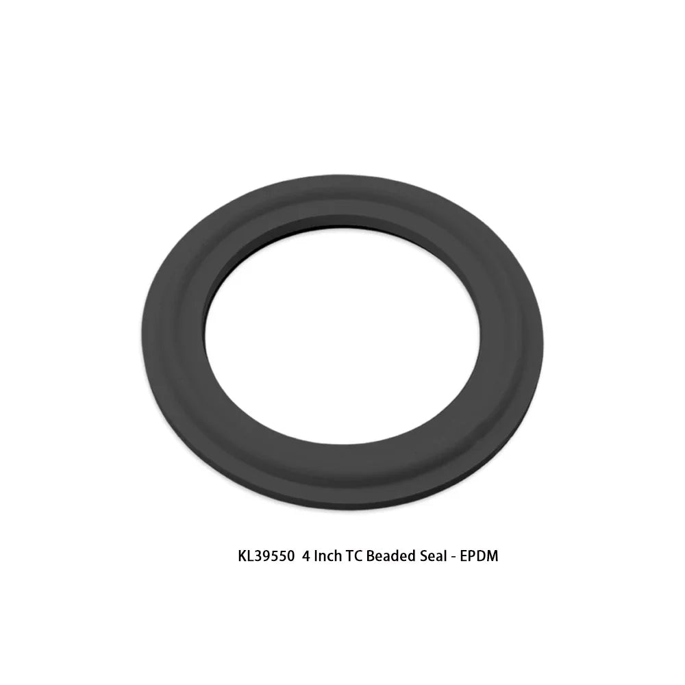 KegLand 4-Zoll TC Perlenförmige Dichtung Silikon EPDM O-Ring Dichtung für Heimbrauen und Barbedarf
