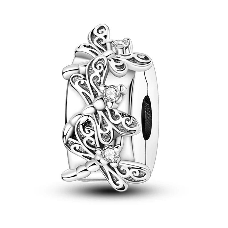 Heißer Verkauf Charms Perlen 925 Sterling Silber Farbe Bogen Kreuz Lebensbaum Perlen Fit DIY Original Armreif Charme Anhänger Schmuck