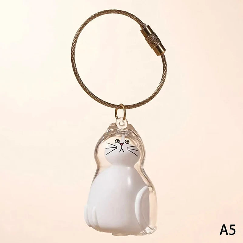 Klare Welpenhaar-Gedenk-Andenken-Kapsel, Haustier-Hundefell-Behälter, DIY-Anhänger, Schlüsselanhänger, Dekor, Haustierliebhaber, Heim-Display, Geschenke