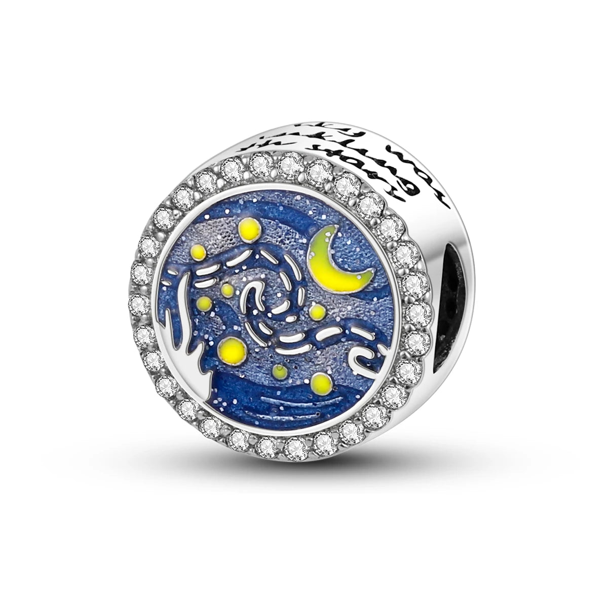 Charm-Anhänger aus Silber 925, blaue Serie, passend für Armbänder, Charms, DIY, originelle Mode-Anhänger für Schmuckherstellung