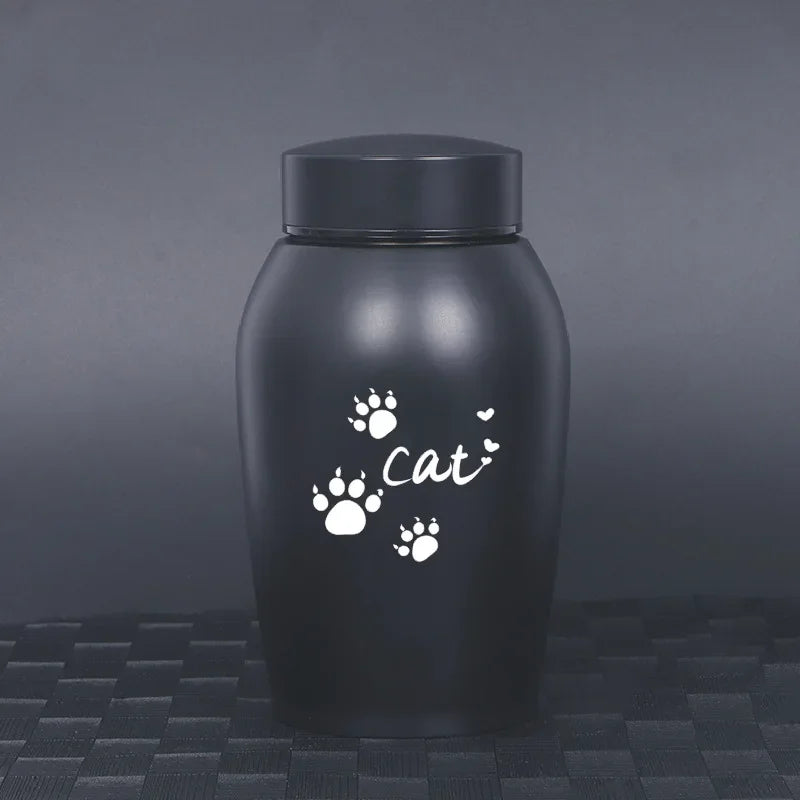 2025, neue Edelstahl-Urne für Hunde, Katzen, Vögel, Maus, Feuerbestattung, Asche, Urne für Asche, für Haustiere, versiegelte Beerdigung für Hunde, Haustier-Souvenir-Glas