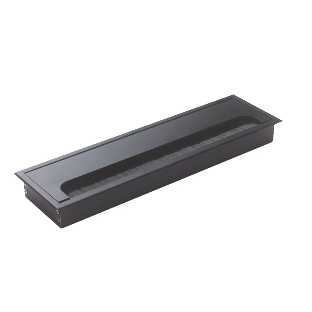 Draht Loch Abdeckung Outlet Port Tisch Computer PC Schreibtisch Platz Kabel Tülle Linie Halter Aluminium Legierung Kabel Organisieren Loch Abdeckung